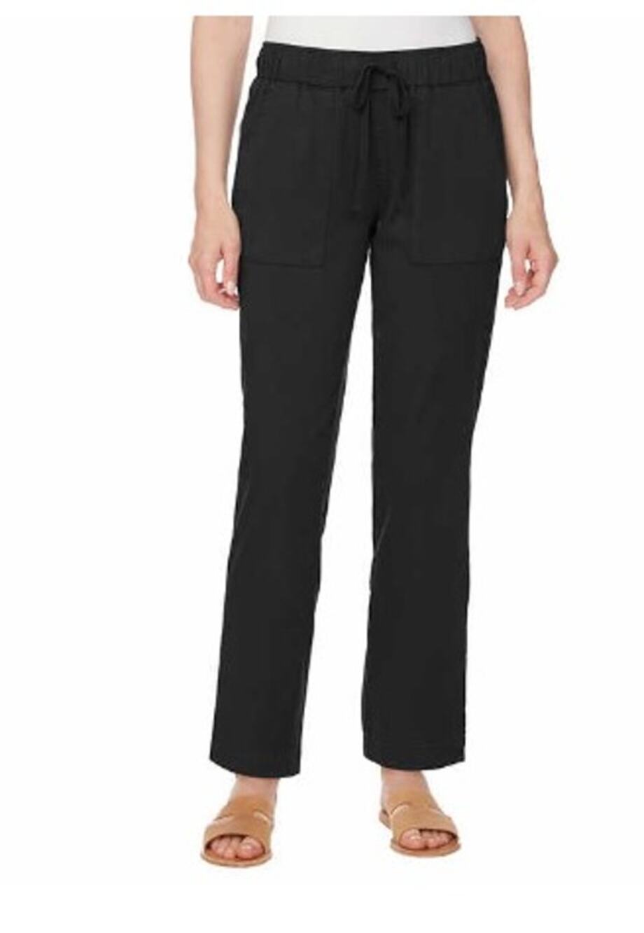 Buffalo David Bitton Soft Tencel Pull On Pants w/ Drawstring Size Small